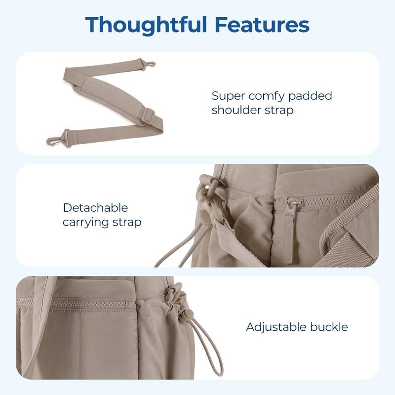 Cloudway Puffer Tote