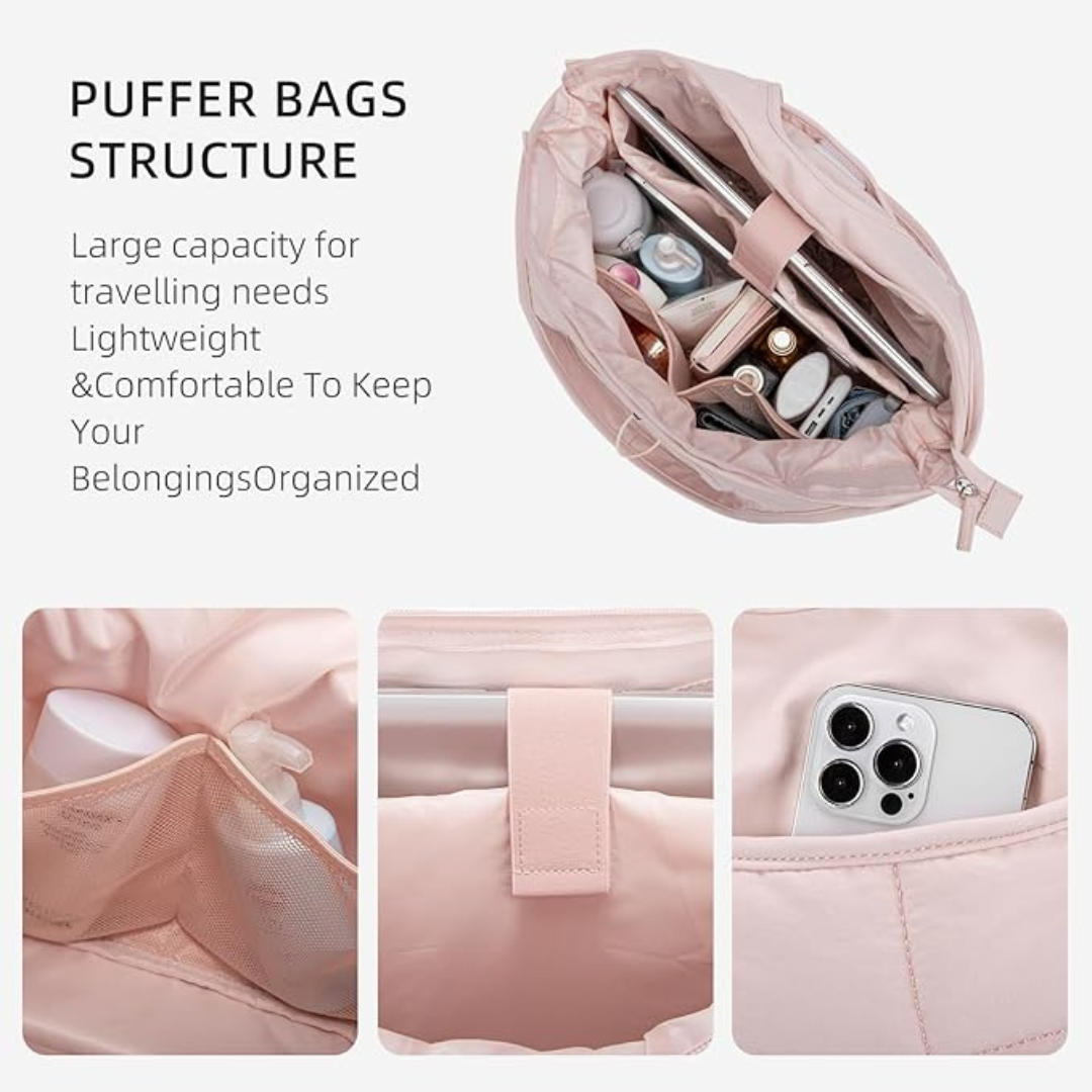Blush Luxe Tote