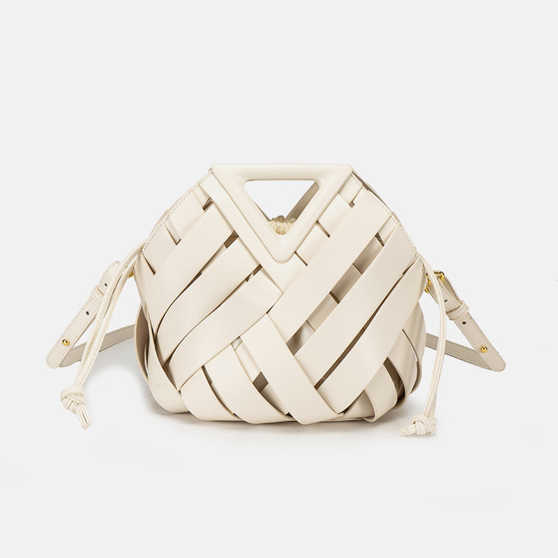 Elara Woven Clutch