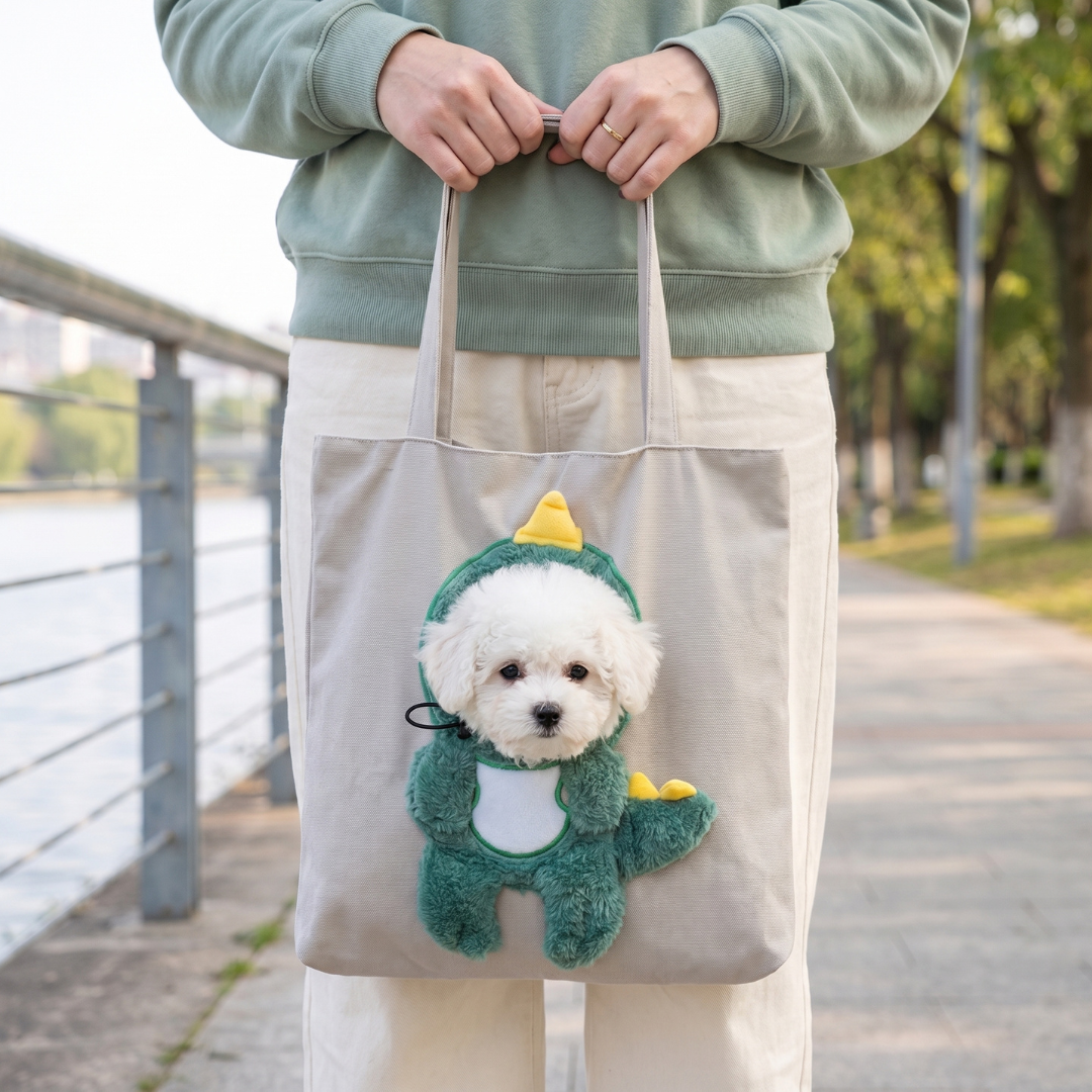 Coco Pet Carrier Tote detail
