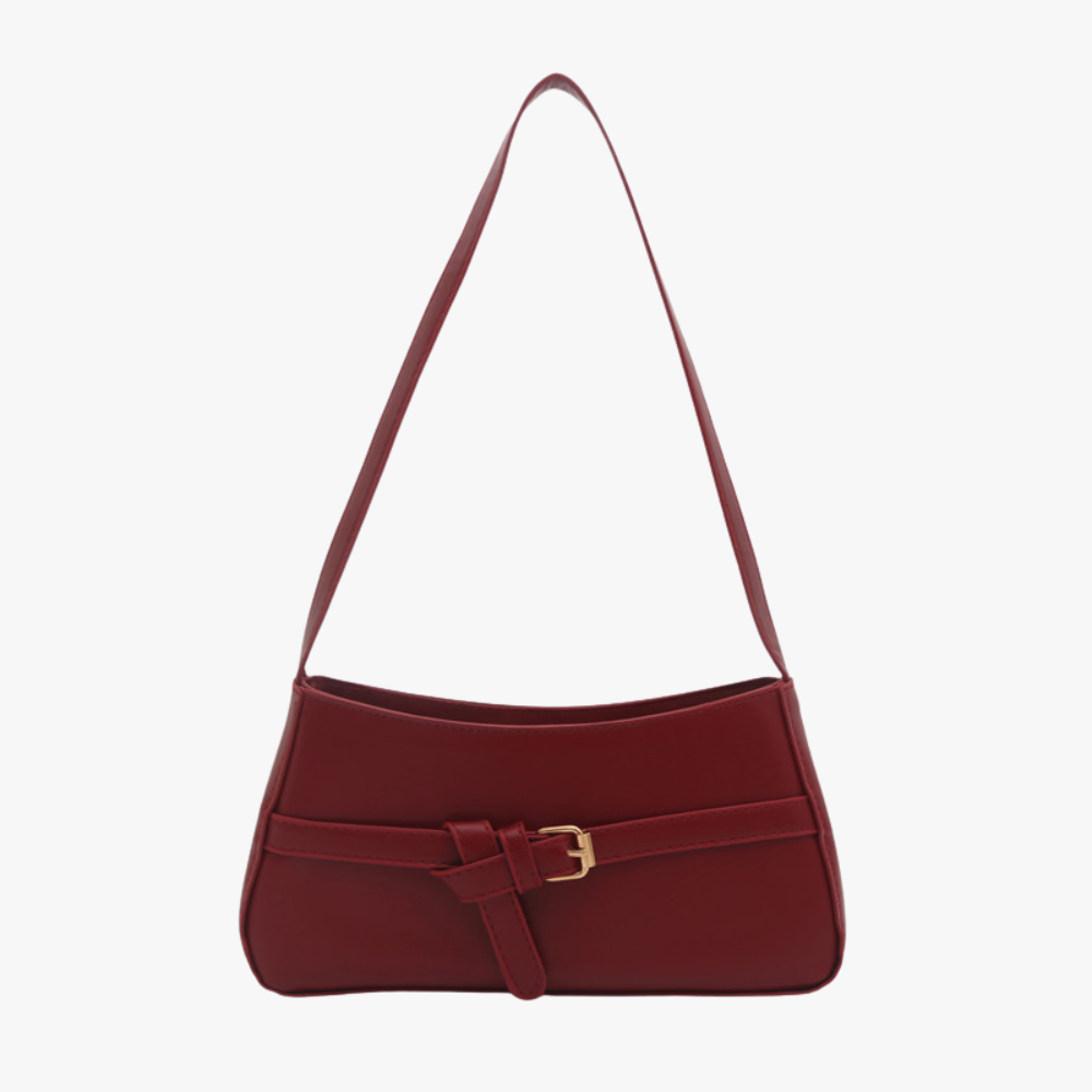 Classic Buckle Shoulder Bag