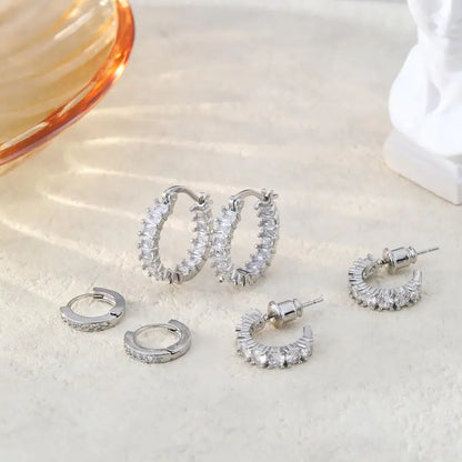 Lustre Hoop Set