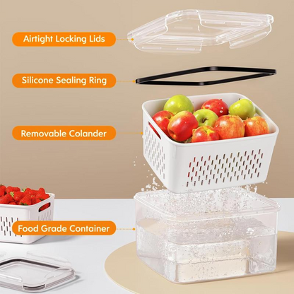 5 Pack Fridge Organizers