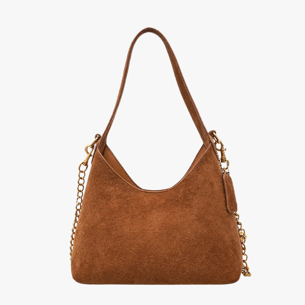 Soft Suede Hobo Bag
