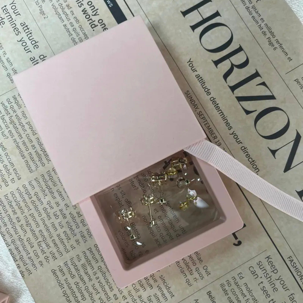 Grace Halo Studs Set