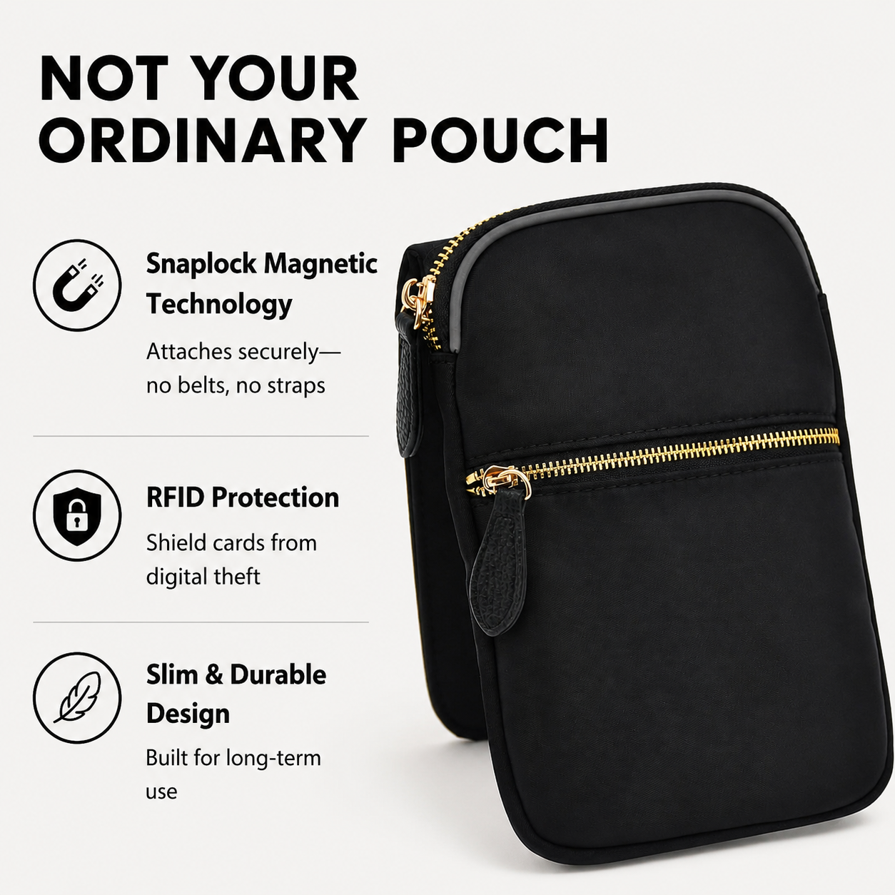 Magnetic Hip Pouch