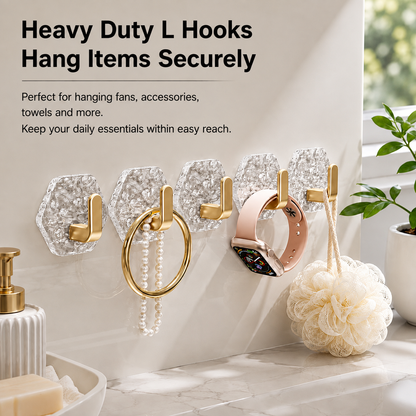 Ginza Self-Adhesive Ripple Hooks