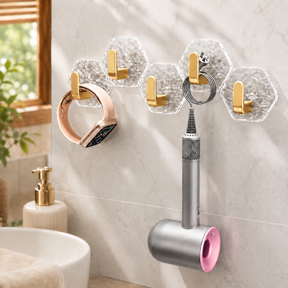 Ginza Self-Adhesive Ripple Hooks