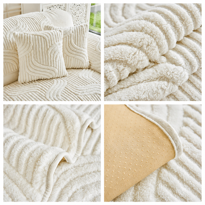 Ginza Cozy Plush Sofa Cover