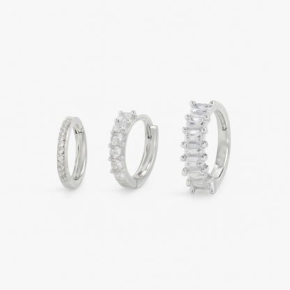 Lustre Hoop Set