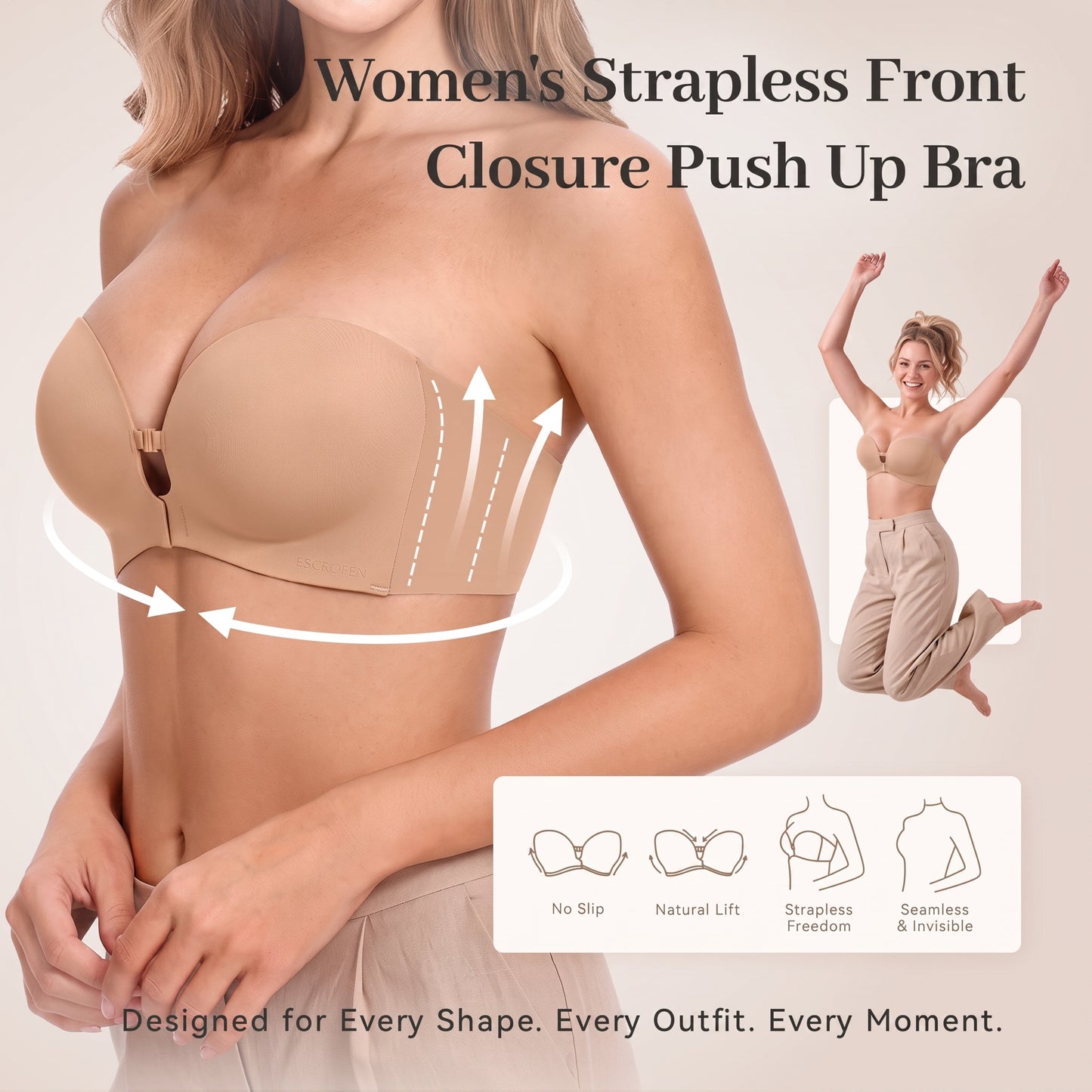 Maison Strapless Bra