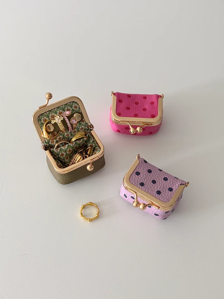 Mini Gem Jewelry Case held in hand