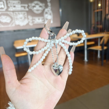 Pearl Bow Charm