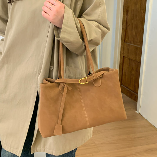 Suede Muse Bag