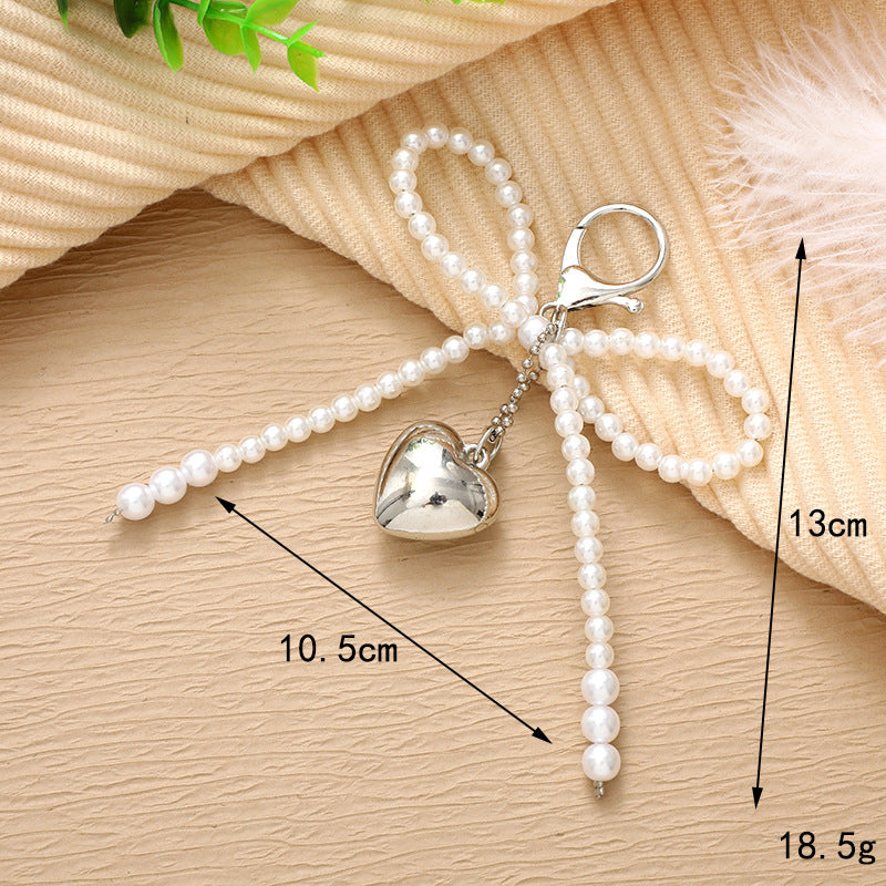 Pearl Bow Charm