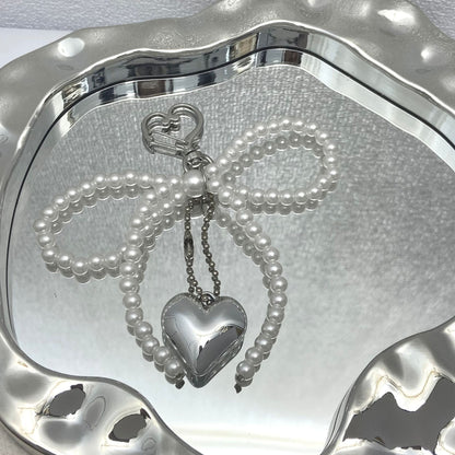 Pearl Bow Charm