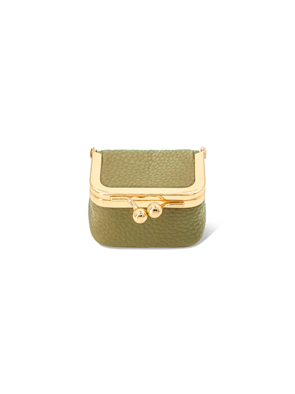 Mini Gem Jewelry Case - Olive Green