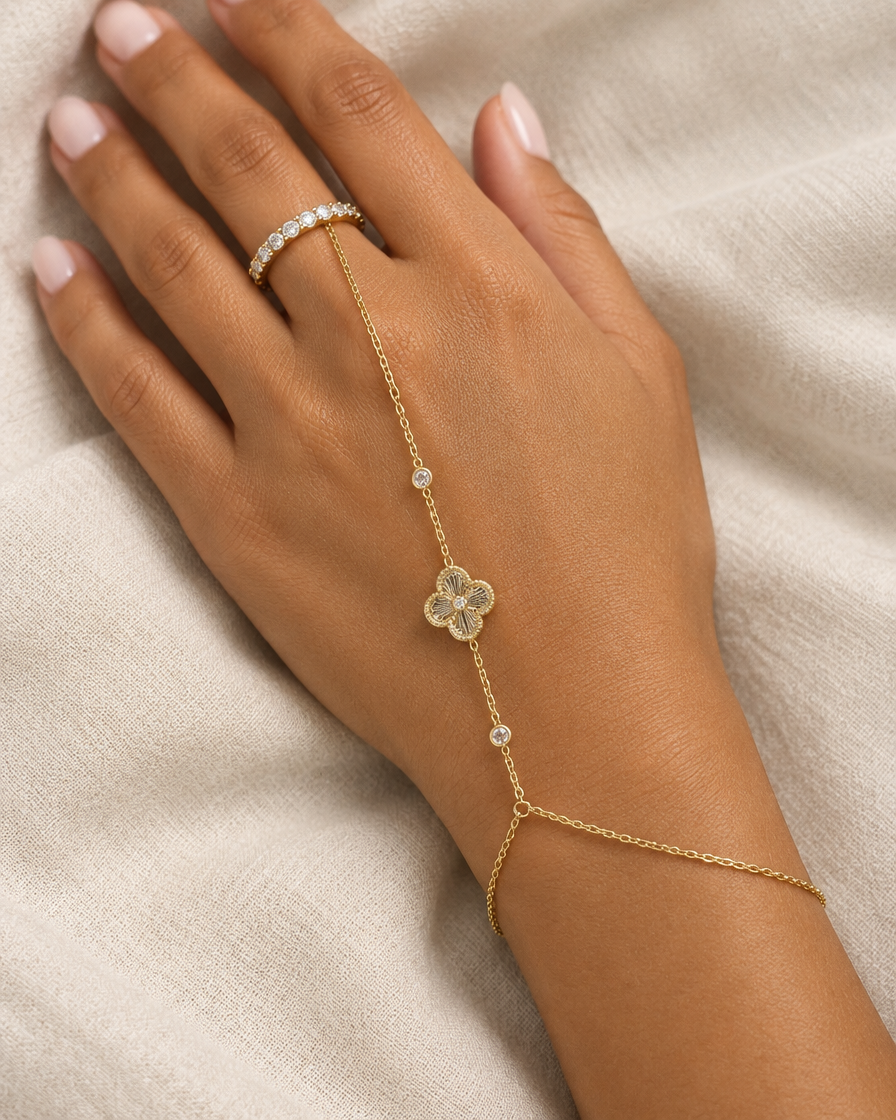 Ginza Hand Chain detail