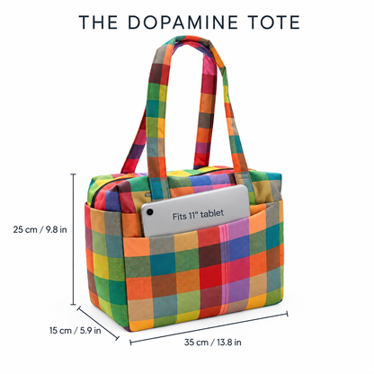 The Dopamine Tote dimensions