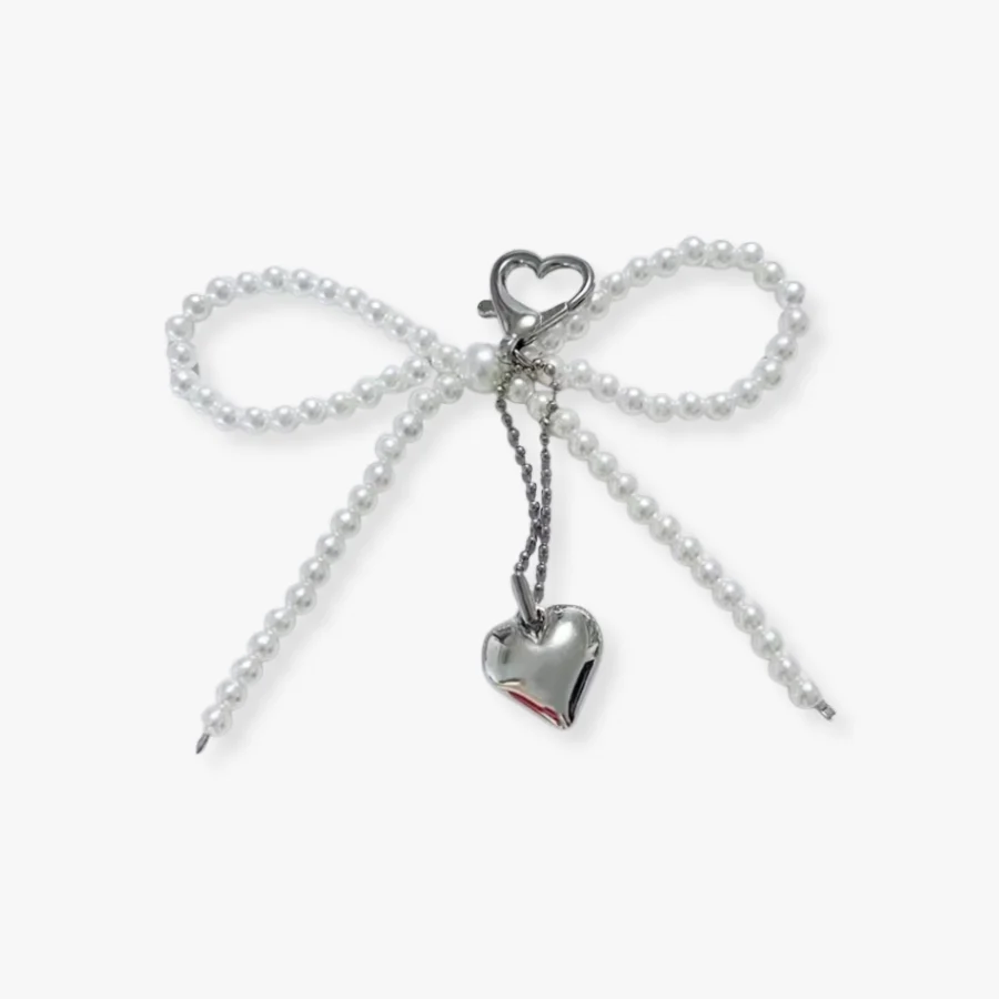 Pearl Bow Charm
