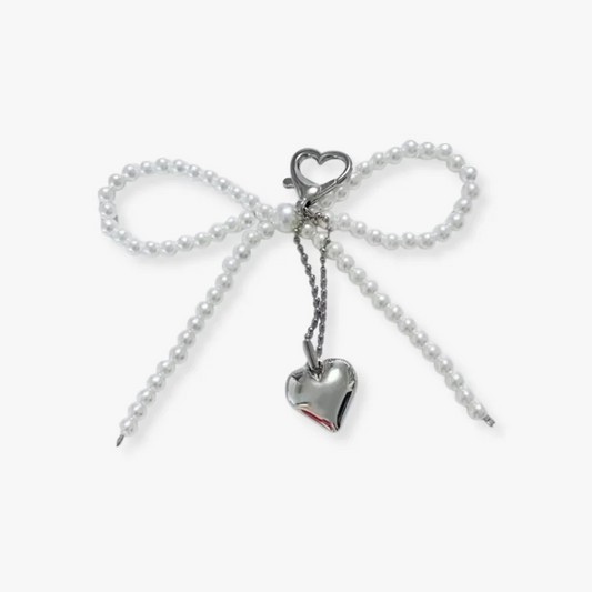 Pearl Bow Charm