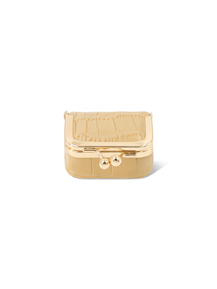 Mini Gem Jewelry Case - Desert Sand