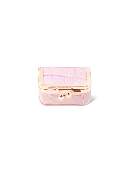 Mini Gem Jewelry Case - Blush Mauve