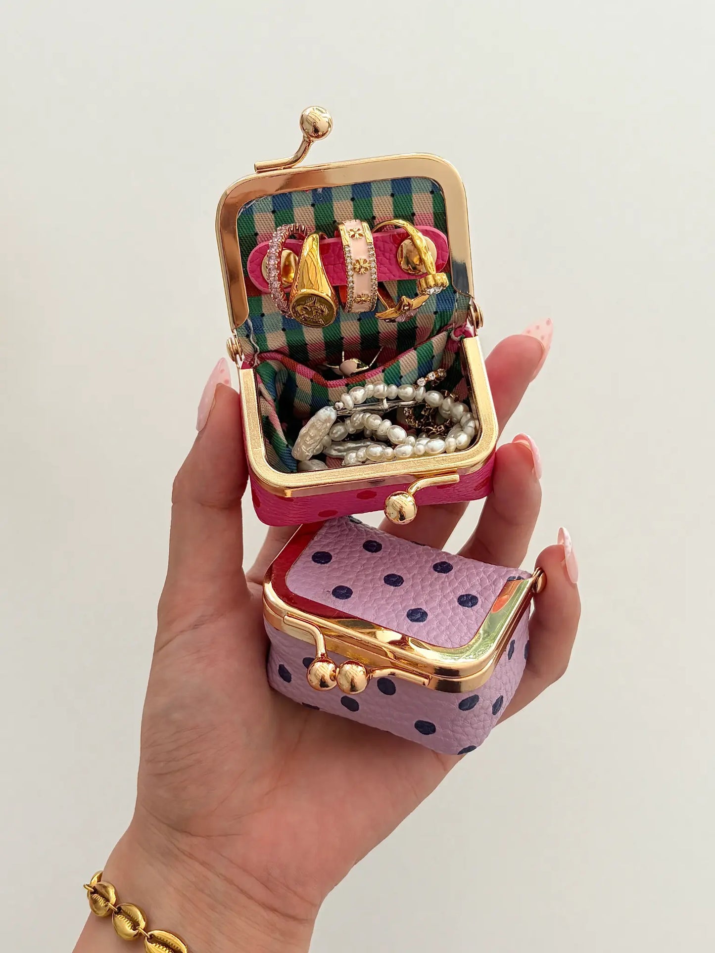 Mini Gem Jewelry Case lifestyle